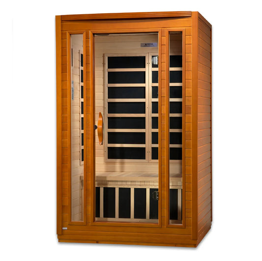 Dynamic "San Marino Elite" 2 Person Ultra Low EMF Far IR Sauna (DYN-6206-01 Elite)