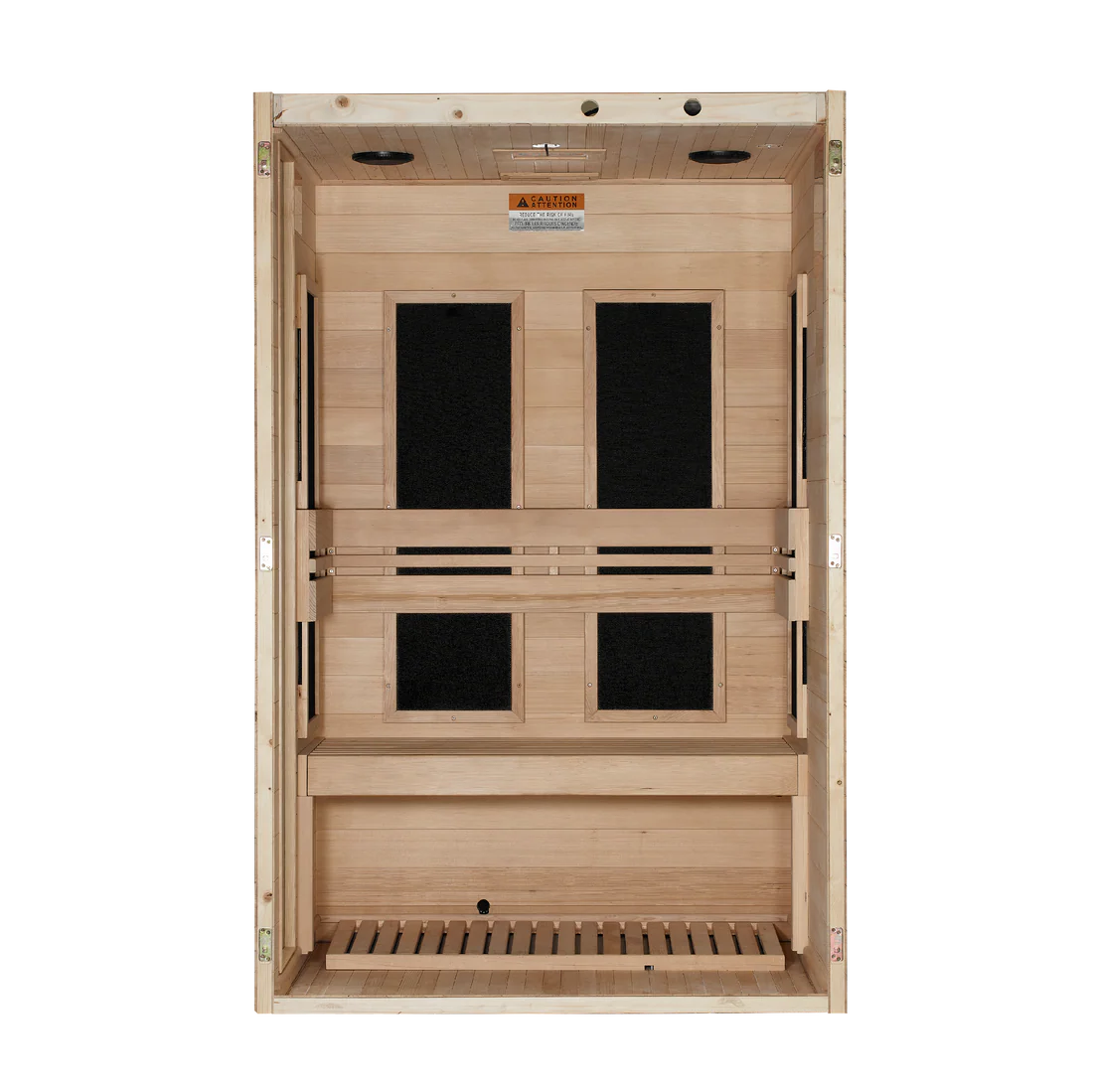 **New 2026 Model*** Dynamic "Lucca" 2 Person Ultra Low EMF FAR IR Sauna (DYN-6215-05 Elite)