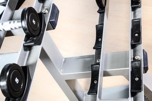 2-Tier Dumbbell Rack - Muscle D Fitness - 10 Pair Storage