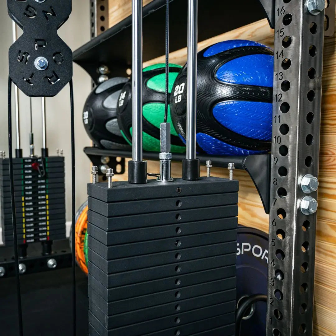 Fringe Sport Rack-FS-3x3 Kettlebell and Dumbbell Storage Attachment