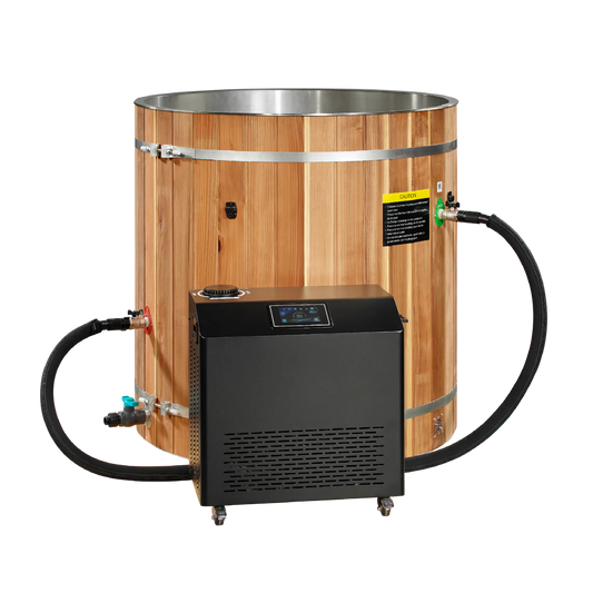 Dynamic Cold Therapy Barrel 304 Stainless Steel Cold Plunge
