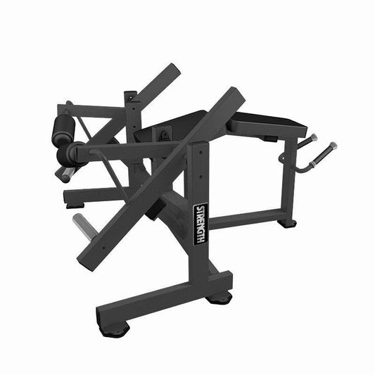 Excel Iso-Lateral Leg Curl - Muscle D Fitness - Plate Load Hamstring Curl Machine