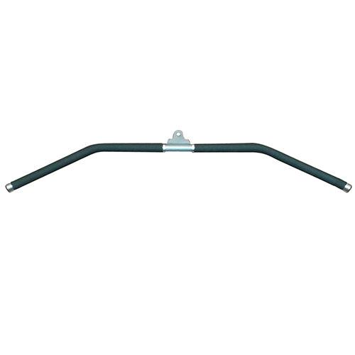 48" Lat Bar - Cable Attachment - Muscle D Fitness - Heavy Duty Grips, Pulldown Bar