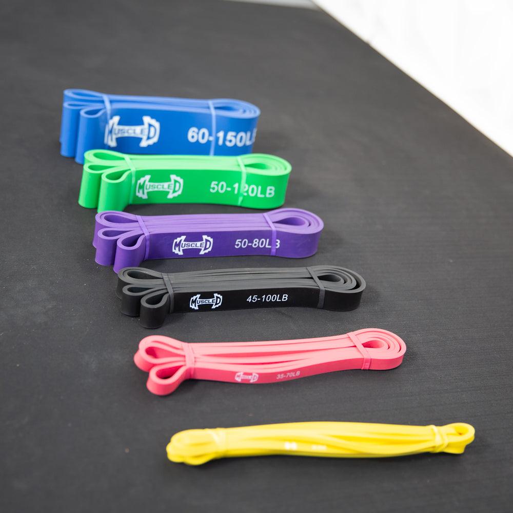 Muscle D Strength Band Kits - Muscle D Fitness - 41" Length - Multiple Sizes
