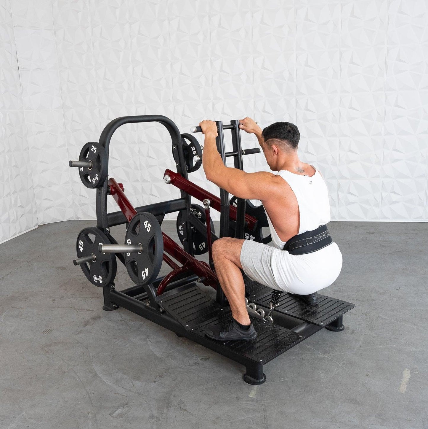 Pro Strength Belt Squat - Muscle D Fitness - Standing Belted Hip Thrust - Plate Loaded
