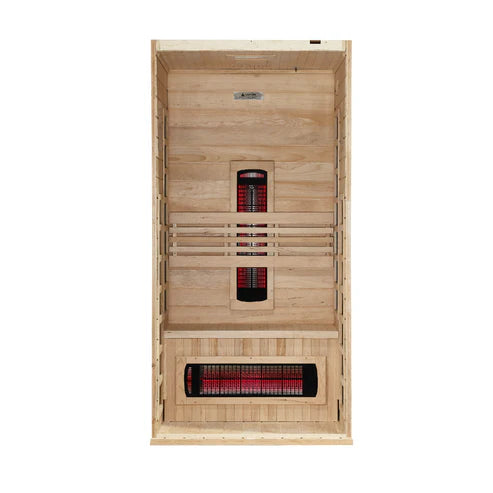 ***New 2026 Model*** Dynamic Martin 1-2 Person Full Spectrum Near Zero EMF FAR IR Sauna (DYN-6006-03 FS)