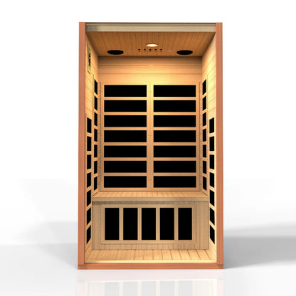Dynamic "Avila" 1-2 Person Ultra Low EMF FAR IR Sauna (DYN-6103-01 Elite)