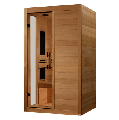 ***New 2026 Model*** Dynamic "Veneto" 1-2 Person Ultra Low EMF FAR IR Sauna (DYN-6115-05 Elite)