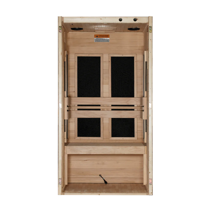 ***New 2026 Model*** Dynamic "Veneto" 1-2 Person Low EMF FAR IR Sauna (DYN-6115-05)