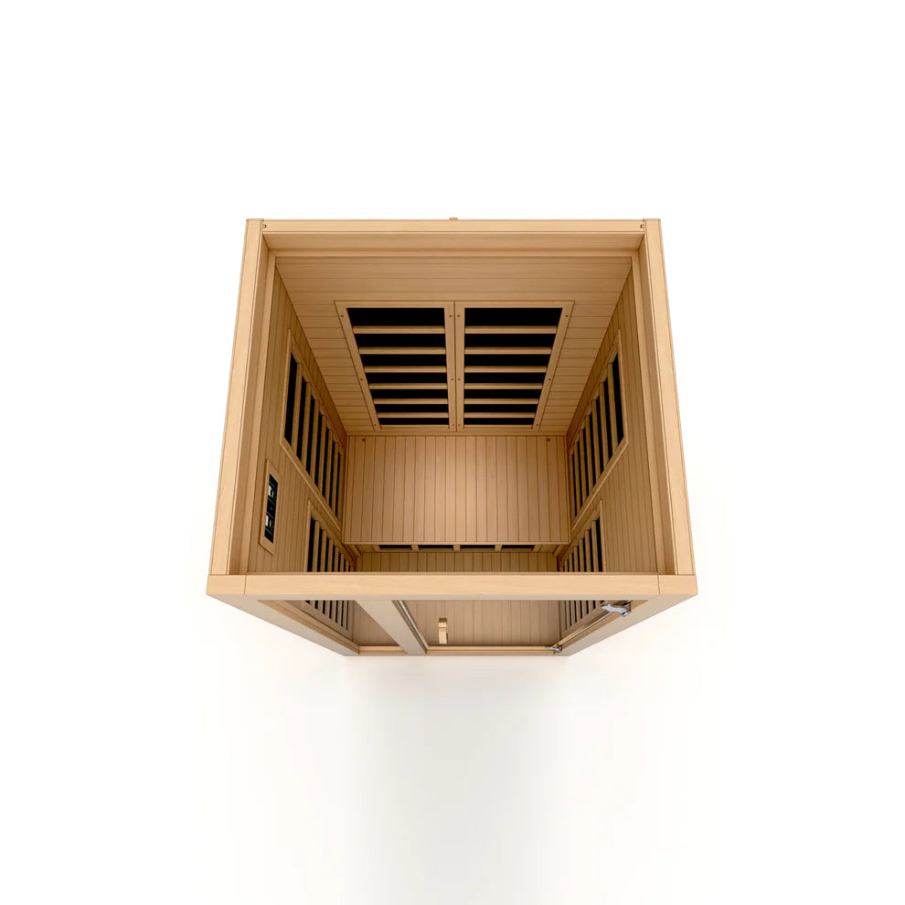 ***New 2026 Model*** Dynamic "Gracia" 1-2 Person Ultra Low EMF FAR IR Sauna (DYN-6119-01 Elite)