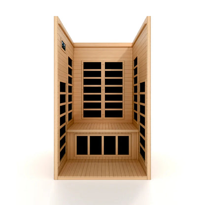 ***New 2026 Model*** Dynamic "Gracia" 1-2 Person Ultra Low EMF FAR IR Sauna (DYN-6119-01 Elite)