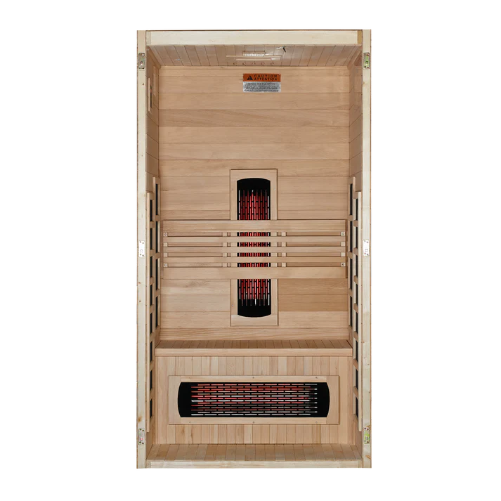 ***New 2026 Model*** Dynamic Gracia 1-2-Person Full Spectrum Near Zero EMF FAR IR Sauna (DYN-6119-03 FS)