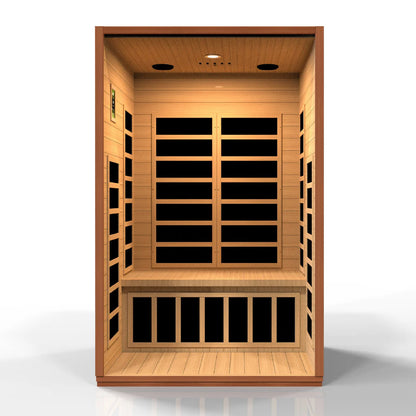 Dynamic "Cordoba" 2 Person Low EMF - FAR Infrared Sauna (DYN-6203-01)