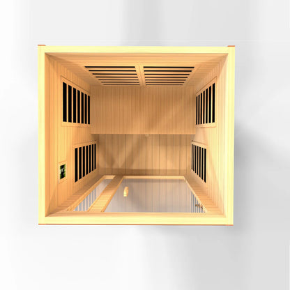 Dynamic "Cordoba" 2 Person Low EMF - FAR Infrared Sauna (DYN-6203-01)