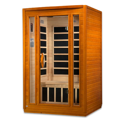 Dynamic "San Marino" 2 Person Low EMF - Far Infrared Sauna (DYN-6206-01)
