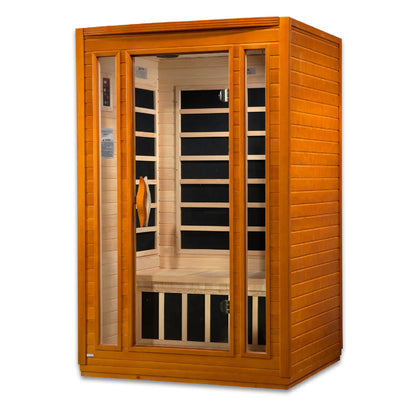 Dynamic "San Marino Elite" 2 Person Ultra Low EMF Far IR Sauna (DYN-6206-01 Elite)