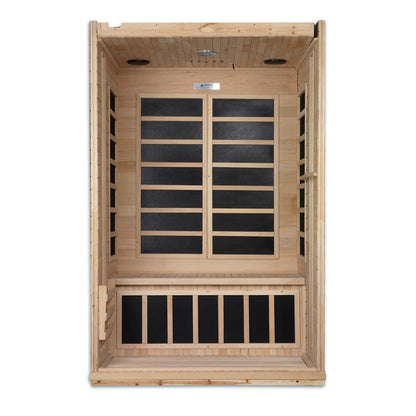 Dynamic "Venice" 2 Person Ultra Low EMF - Far Infrared Sauna (DYN-6210-01 Elite)