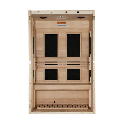 **New 2026 Model*** Dynamic "Lucca" 2 Person Ultra Low EMF FAR IR Sauna (DYN-6215-05 Elite)