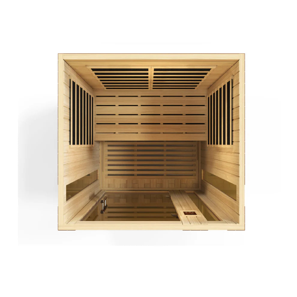 Dynamic "Vittoria" 2 Person Low EMF Far IR Sauna (DYN-6220-01)