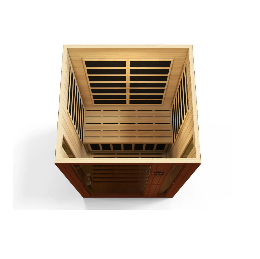 Dynamic "Vittoria" 2 Person Low EMF Far IR Sauna (DYN-6220-01)
