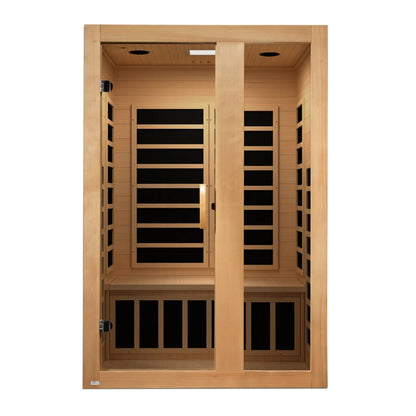**New 2026 Model*** Dynamic "Serena" 2 Person Ultra Low EMF FAR IR Sauna (DYN-6229-01 Elite)