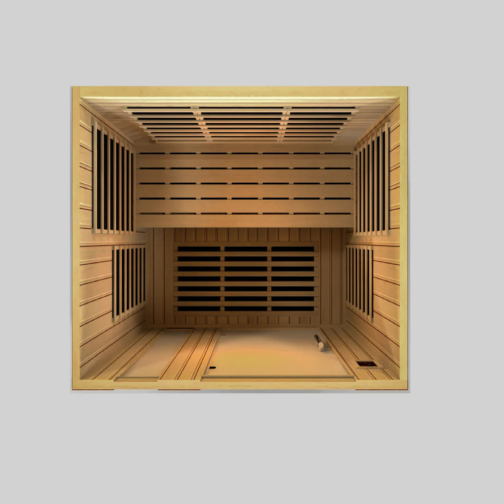 Dynamic "Lugano" 3 Person Low EMF Far IR Sauna (DYN-6336-02)