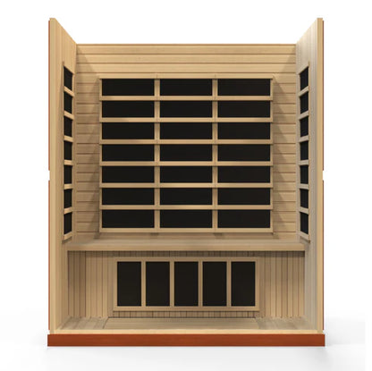 Dynamic "Bergamo" 4 Person Ultra Low EMF Far IR Sauna (DYN-6440-01 Elite)