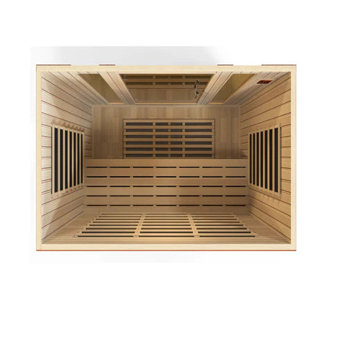 Dynamic "Bergamo" 4 Person Ultra Low EMF Far IR Sauna (DYN-6440-01 Elite)