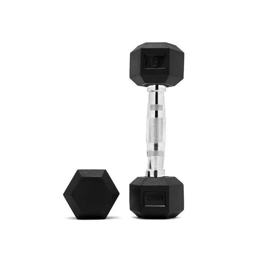 Rubber Hex Dumbbell Pair 45lbs