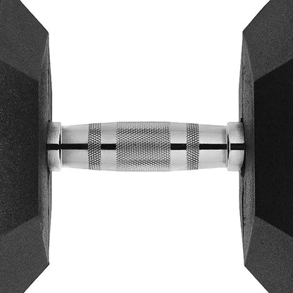 Fringe Sport Rubber Hex Dumbbell Pair - 50lbs
