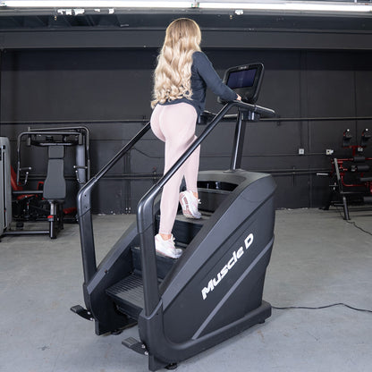 Elite Commercial Stair Climber - Touch Screen - Muscle D Fitness