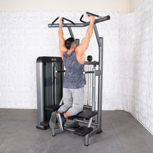 Elite Plus Assisted Chin Dip Machine | Muscle D Fitness
