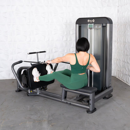 Elite Plus Long Pull Row | Iso-Lateral | Muscle D Fitness