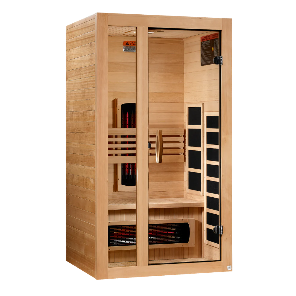 ***New 2026 Model*** Dynamic Gracia 1-2-Person Full Spectrum Near Zero EMF FAR IR Sauna (DYN-6119-03 FS)