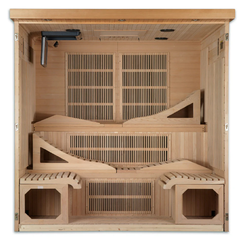 Golden Designs "Monaco" Near Zero EMF Far IR Sauna (GDI-6996-01 Elite)