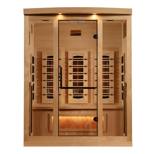 2025 Golden Designs "Reserve Edition" 3 Person Full Spectrum with Himalayan Salt Bar (GDI-8030-03)