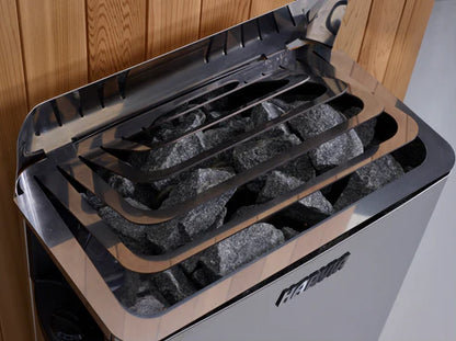 2025 Golden Designs "Toledo" 6 Person Hybrid Sauna (Indoor) Full Spectrum and Harvia Traditional Stove (GDI-8360-01)