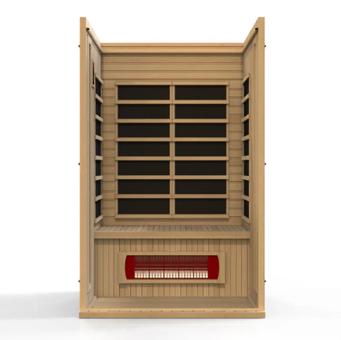 Maxxus "Serenity" Dual Tech 2 Person Low EMF FAR IR Sauna (MX-LS2-01)