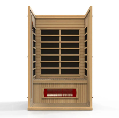 Maxxus "Serenity" Dual Tech 2 Person Low EMF FAR IR Sauna (MX-LS2-01)
