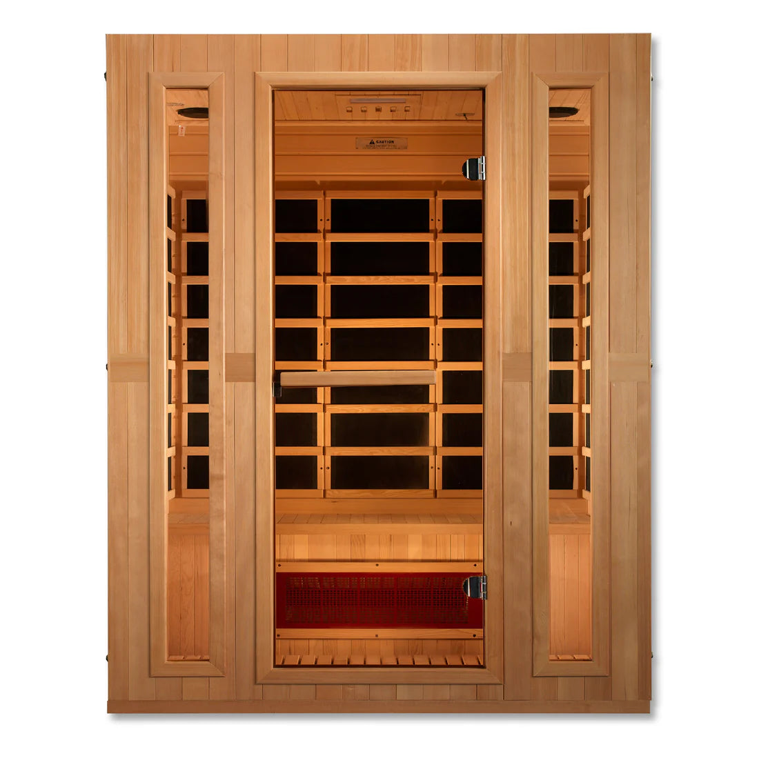 Maxxus "Trinity" Dual Tech 3 person Low EMF FAR IR Sauna (MX-LS3-01)