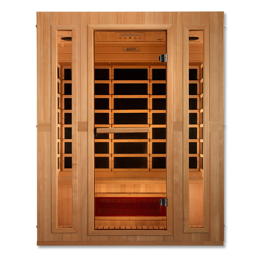 Maxxus "Trinity" Dual Tech 3 person Low EMF FAR IR Sauna (MX-LS3-01)