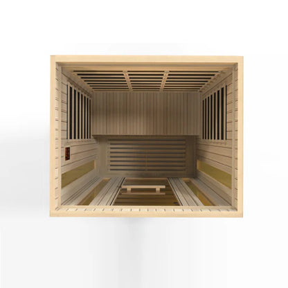 Maxxus "Trinity" Dual Tech 3 person Low EMF FAR IR Sauna (MX-LS3-01)