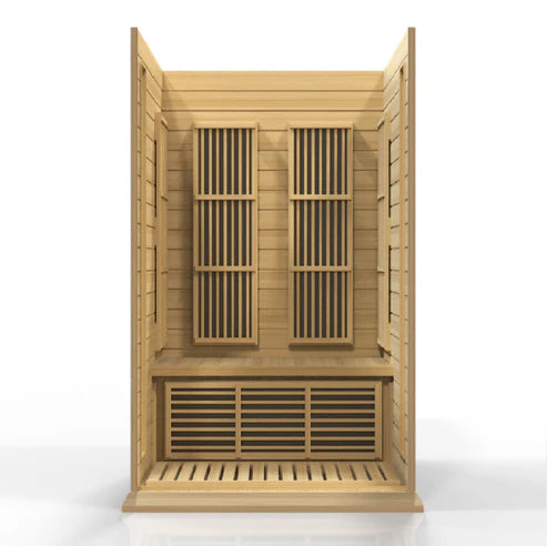 Maxxus "Toulose" 2 Person Low EMF FAR IR Sauna (MX-K206-01)