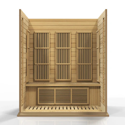 Maxxus 3 Person Low EMF FAR IR Sauna (MX-K306-01)