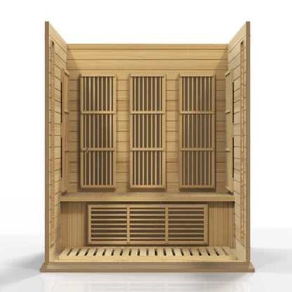 Maxxus 3 Person Low EMF FAR IR Sauna (MX-K306-01)