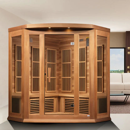Maxxus 3 Person Low EMF FAR IR Sauna (MX-K356-01 CED)