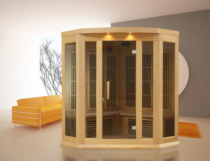 Maxxus 3 Person Low EMF FAR IR Sauna (MX-K356-01)