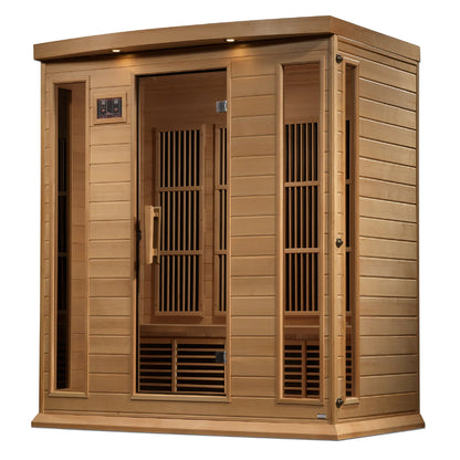 Maxxus 4 Person Near Zero EMF FAR IR Sauna (MX-K406-01-ZF HEM)