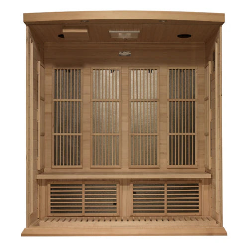 Maxxus 4 Person Near Zero EMF FAR IR Sauna (MX-K406-01-ZF HEM)