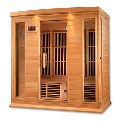 Maxxus 4 Person Low EMF FAR IR Sauna (MX-K406-01)
